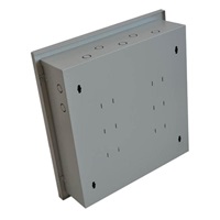 XtendLan 19" rozvaděč do zdi 2U+4U 530x130, perforované dveře, šedý