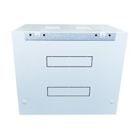 XtendLan 19" nástěnný rozvaděč 12U 600x450, nosnost 60 kg, skleněné dveře, svařovaný, šedý