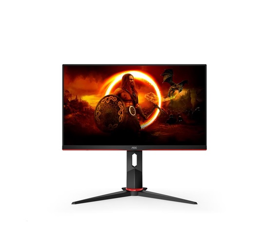 AOC MT IPS LCD WLED 23,8" Q24G2A/BK - IPS panel, 2560x1440, 165Hz, HDMI, DP, repro, pivot