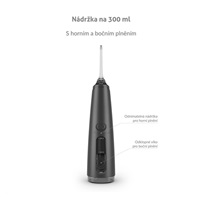 TrueLife AquaFloss Compact C300 Black - ústní sprcha