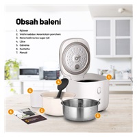 Lauben Low Sugar Rice Cooker 3000WT - rýžovar