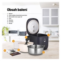 Lauben Low Sugar Rice Cooker 3000AT - rýžovar