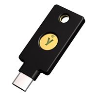 Security Key C NFC - USB-C, podporující vícefaktorovou autentizaci (NFC), podpora FIDO2 U2F, voděodolný