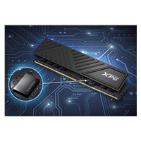 ADATA XPG DIMM DDR4 16GB 3200MHz CL16 GAMMIX D35 memory, Single Color Box, Black