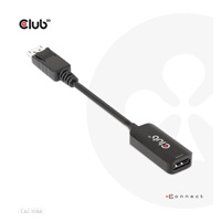 Club3D Active DisplayPort adaptér 1.4 na HDMI 4K120HZ HDR (M/F), čierna