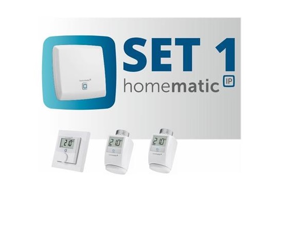 Homematic IP  Sada vytápění (byt 1+1) - HmIP-SET1