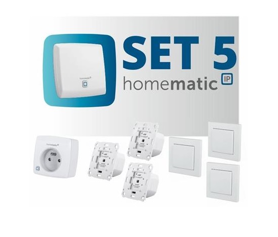 Homematic IP  Sada osvětlení (s možností stmívání) - HmIP-SET5