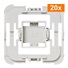 Homematic IP  Adaptér Busch-Jaeger, set 20ks - EQ3-ADA-BJ-20