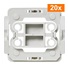 Homematic IP  Adaptér Berker B1, set 20ks - EQ3-ADA-B1-20