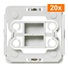 Homematic IP  Adaptér Berker B2, set 20ks - EQ3-ADA-B2-20
