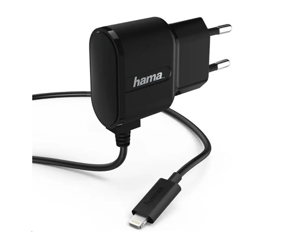 Sieťová nabíjačka Hama s káblom, micro USB, 1 A