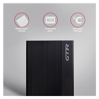 AXAGON EE35-GTR, USB-C 5Gbps - SATA 6G 3.5" RIBBED box, čierny