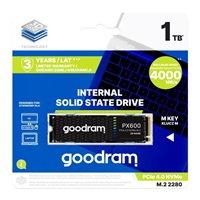 GOODRAM SSD PX600 250GB, PCIe Gen4x4, M.2 2280, (R:5000/W:1700MB/s)