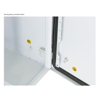 XtendLan 19" venkovní vodotěsný rozvaděč 17U 600x600, krytí IP55, nosnost 65kg, šedý