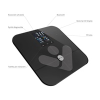TrueLife FitScale W7 BT - Bioelektrická impedanční bluetooth váha - černá