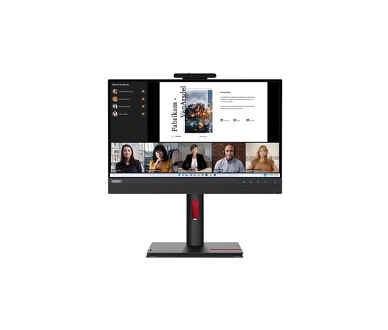 LENOVO LCD TIO 22 Gen5 - 21.5",IPS,matný,16:9,1920x1080,178/178,4/6ms,250cd/m2,1000:1,DP,USB,VESA,Pivot,repro,cam
