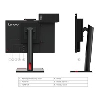 LENOVO LCD TIO 22 Gen5 - 21.5",IPS,mat,16:9,1920x1080 touch,178/178,4/6/16ms,250cd/m2,1000:1,DP,USB,VESA,Pivot,repro,cam