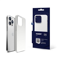 3mk ochranný kryt HARDY Silicone MagCase pro Apple iPhone 14 Pro, White