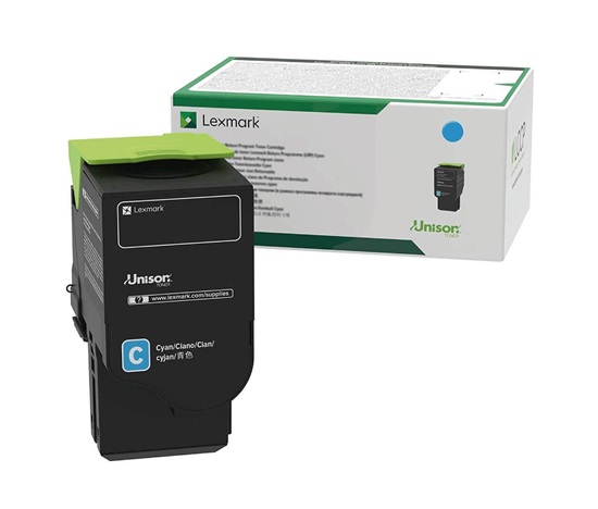 LEXMARK toner azurová pro CS531, CX532 z programu Lexmark return (8 800 str.)