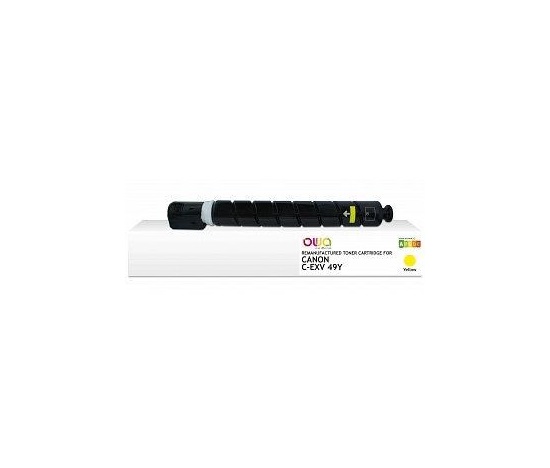 OWA Armor toner pro CANON  iR ADVANCE C33xx, 19000 stran, C-EXV49 Y, žlutý/yellow