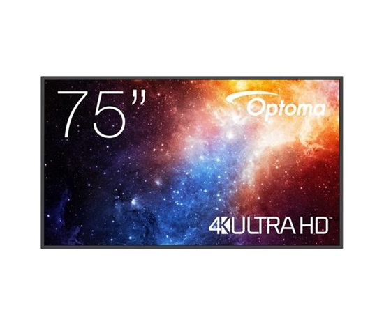 Optoma FPD N3751K 75" -  4K UHD / Android 11 / 450 nits / 4GB RAM / 32GB ROM / 2x 10W speaker