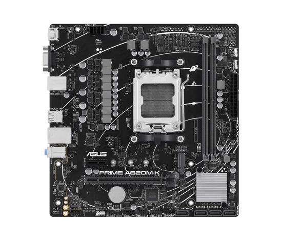 ASUS MB Sc AM5 PRIME A620M-K, AMD A620, 2xDDR5, 1xHDMI, 1xVGA, mATX