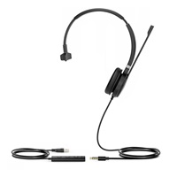 Yealink UH36 Mono náhlavní souprava na jedno ucho s 3.5mm jack - USB konektory
