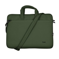 TRUST Sada brašna na notebook 16" Notebook Bag + Bezdrátová Myš, zelená