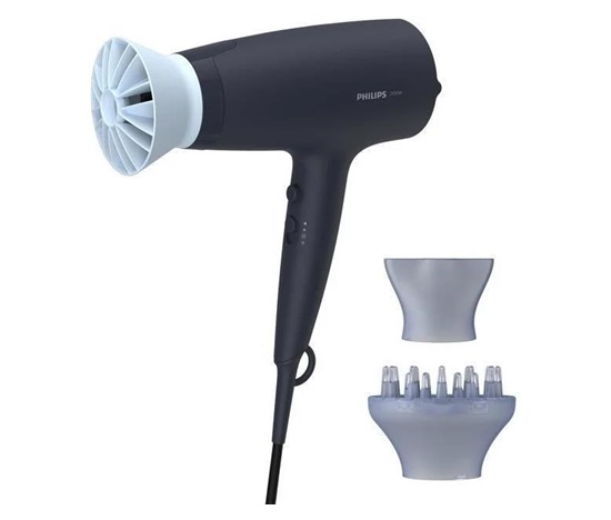Philips BHD360/20 vysoušeč vlasů, 2100 W, ThermoProtect, ionizace, difuzér, Cool Shot
