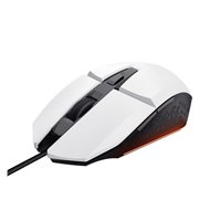 TRUST myš GXT 109W FELOX Gaming Mouse, optická, USB, bílá