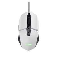 TRUST myš GXT 109W FELOX Gaming Mouse, optická, USB, bílá