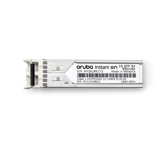 5 x Aruba Instant On 1G SFP LC SX 500m OM2 MMF Transceiver 1420 1820 1830 1930 1950 1960 ( 5 pack )