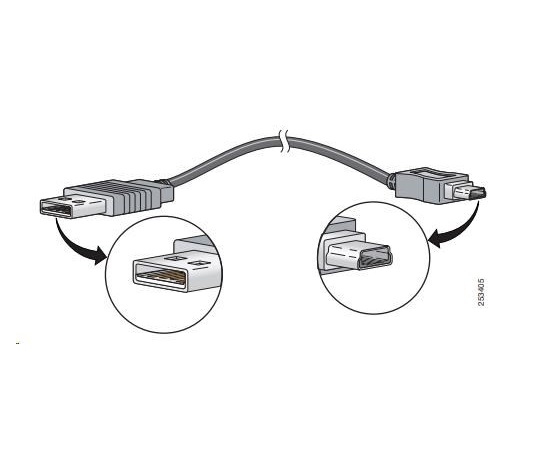 CISCO Console Cable 6ft with USB Typ