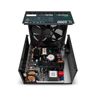 EVOLVEO G1000, zdroj 1000W, 80+ GOLD, ATX 3.1, aPFC, 140 mm ventilátor, plně modulární, záruka 3 roky, černý
