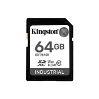 Kingston SDXC karta 64GB Industrial pSLC