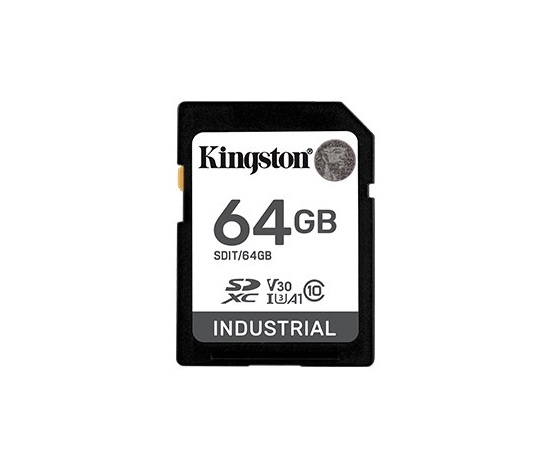 Kingston SDXC karta 64GB Industrial pSLC