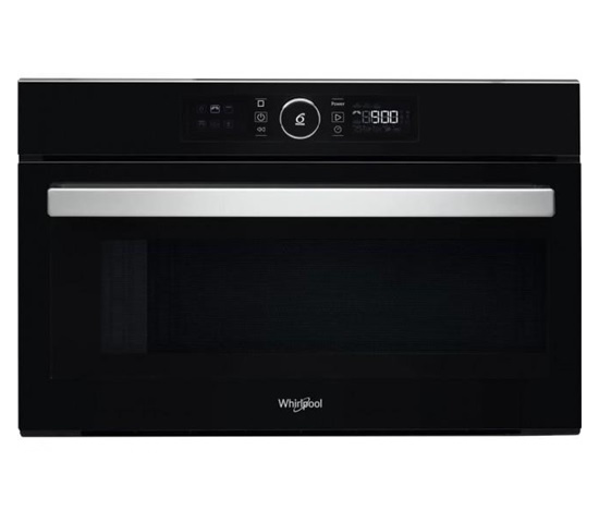 Whirlpool ABSOLUTE AMW 730 NB vestavná mikrovlnná trouba, 1000/800 W, gril, 8 stupňů výkonu, černá