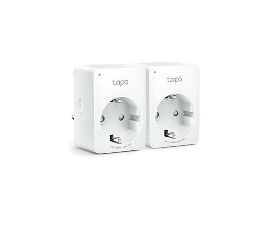 TP-Link Tapo P110(2-pack)(EU) chytrá WiFi mini zásuvka (3680W,16A,2,4 GHz,BT)