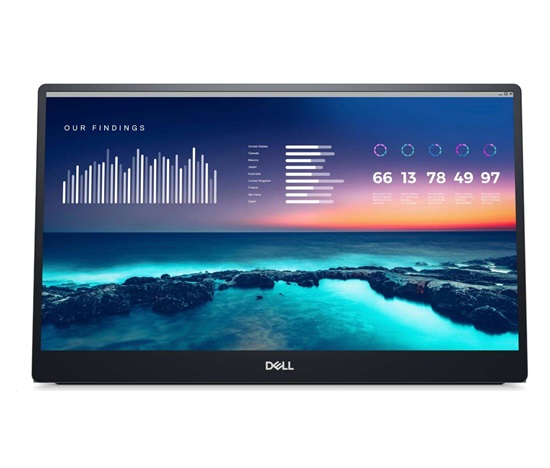 DELL LCD P1424H - 14"/IPS/LED/FHD/1920 x 1080/16:9/6ms/700:1/300 cd/m2/DP/3YNBD (210-BHQQ)
