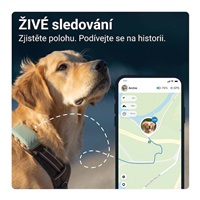 Tractive GPS DOG XL – sledování polohy a aktivity pro psy - zelený
