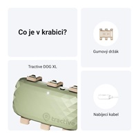 Tractive GPS DOG XL – sledování polohy a aktivity pro psy - zelený