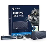 Tractive GPS CAT Mini – sledování polohy a aktivity pro kočky - tmavě modrý