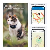 Tractive GPS CAT Mini – sledování polohy a aktivity pro kočky - tmavě modrý