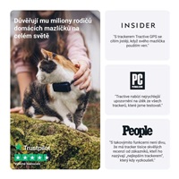 Tractive GPS CAT Mini – sledování polohy a aktivity pro kočky - tmavě modrý