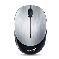 Myš GENIUS NX-9000BT/ Bluetooth 4.0/ 1200 dpi/ bezdrôtový/ dobíjateľná batéria/ strieborný