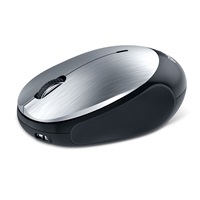 Myš GENIUS NX-9000BT/ Bluetooth 4.0/ 1200 dpi/ bezdrôtový/ dobíjateľná batéria/ strieborný
