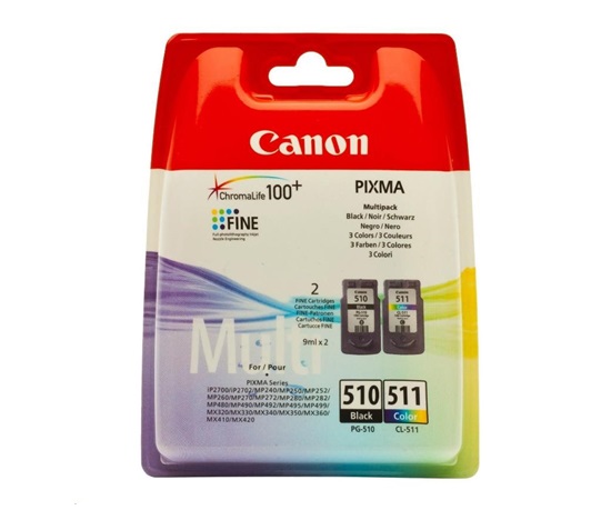 Canon BJ CARTRIDGE PG-510 / CL-511 PVP