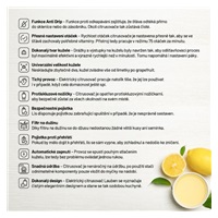 Lauben Electric Citrus Juicer 110WT - odšťavňovač