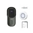 iGET HOME Doorbell DS1 Anthracite + Chime CHS1 White