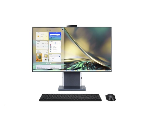 ACER PC AiO Aspire S27-1755, i7-1260P,27"2560x1440,16GB,1TB M.2 SSD,Intel Iris X,Original W11Pro,wireless kybd & mouse